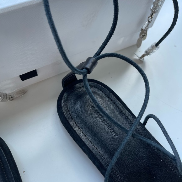 Isabel Marant black sandals Size 39 NEW - Picture 3 of 8